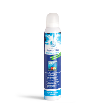 Flasche Regulat® Skin Energy Mousse von Dr. Niedermaier zur Hautpflege.