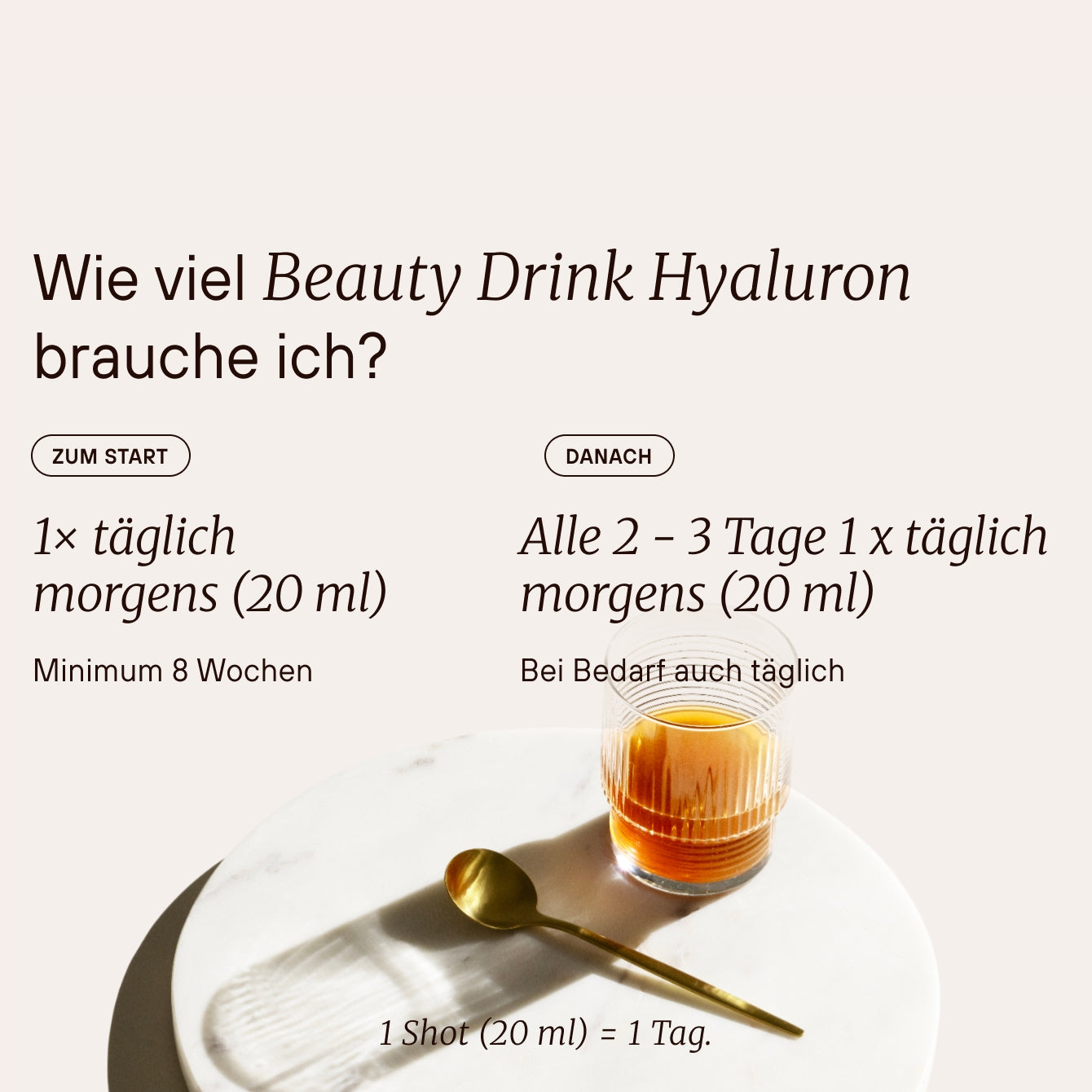 Beauty Drink Hyaluron 7 x 20 ml