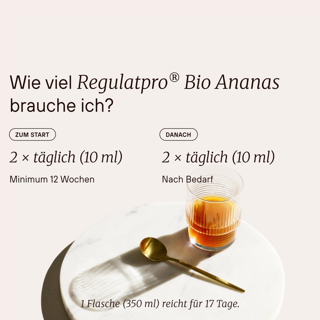 Regulatpro® Bio mit Ananas-Geschmack 350 ml