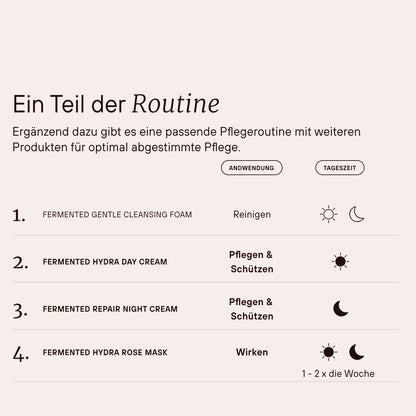 Pflegeroutine in vier Schritten